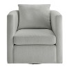 NicBex Swivel Barrel Chair with Back Cushion Accent Chair, Modern Luxury Living Room Chair Comfy Chair for Office, Bedroom - 2 of 4