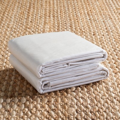 White Polyester Vinyl-Coated Nonslip Rug Pad