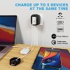 Itopfox Universal Travel Adapter with PD20W Fast Charging, 2 USB-C & 2 USB-A Ports, Worldwide Plug for Europe, UK, USA, AU, and More - 2 of 4