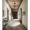 Progress Lighting, Devereux, 3-Light Outdoor Hanging Lantern, Antique Bronze, Etched White Pillar Shade - 3 of 3