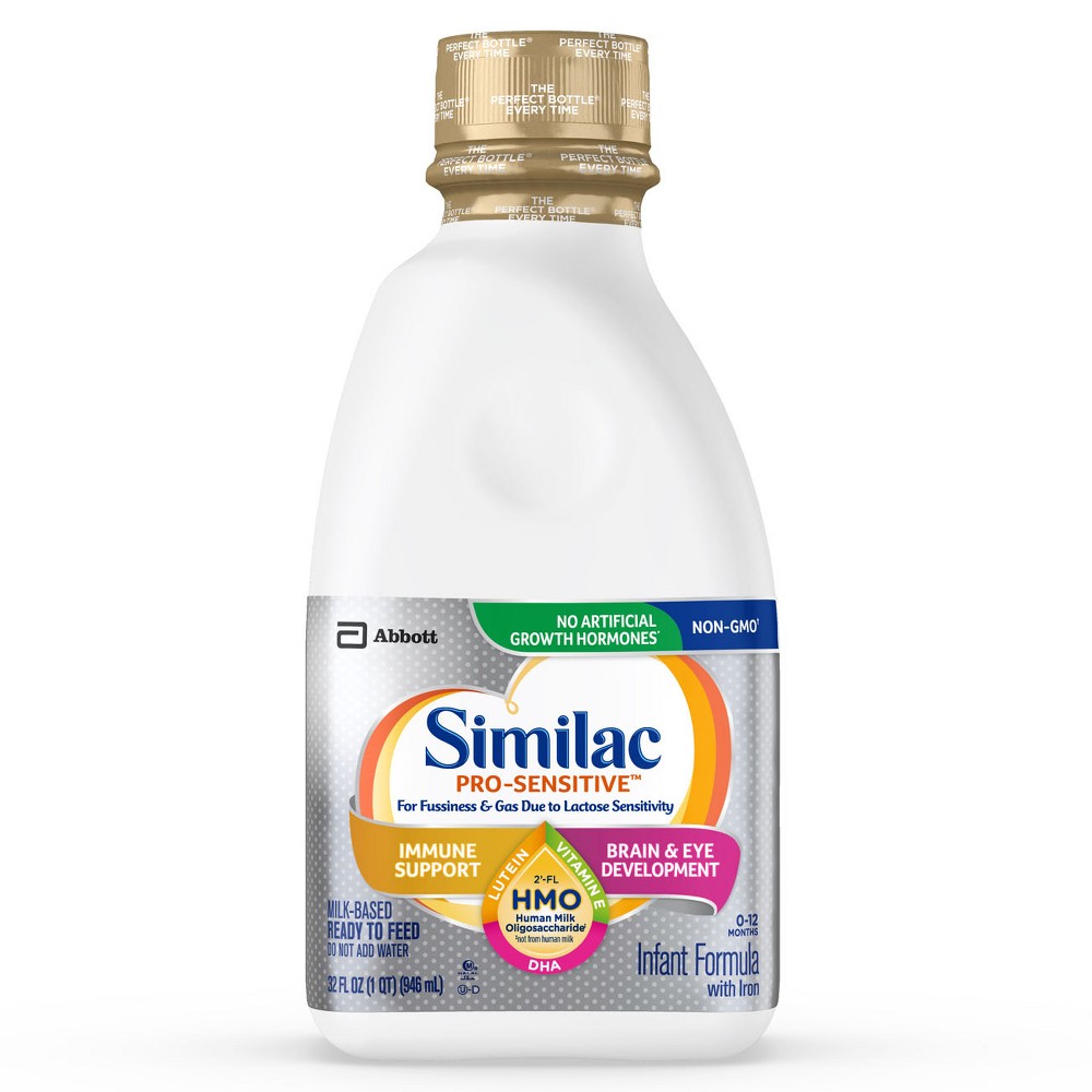 Similac Sensitive NON GMO 32OZ RTF