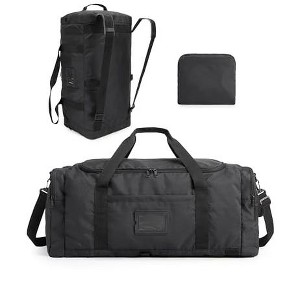 Generic 60L Foldable Duffle Bag for Travel, Large Travel Duffel Bag - 1 of 4