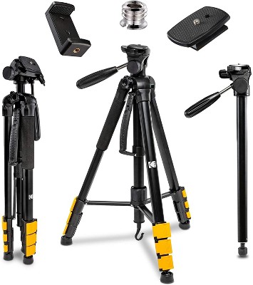 Kodak 70” Travel Tripod For Camera Dslr, Camera Tripods & Monopods : Target