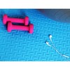 NicBex 26"L Interlocking Gym Floor Mats,Premium EVA Foam,0.5/0.75/1 Inch Thickness,6/12/18/24/36 Pieces,Home Gym and Gymnastics Floor Protection,Black - 4 of 4