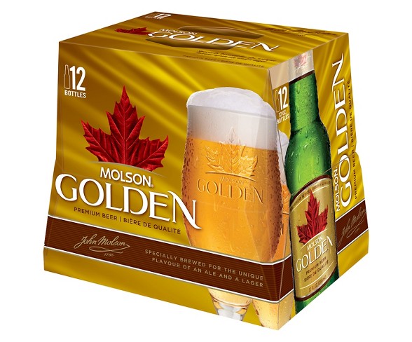 Molson&#174; Golden Beer - 12pk / 12oz Bottles