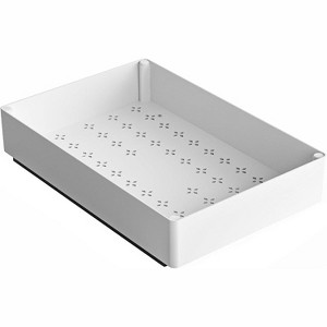 3 Pack Pull Out Cabinet Organizer - No Punch Extendable Slide Out Drawer, Shelf Storage White - 1 of 4