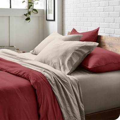 Full Size Sandwash Pebble Beach Microfiber Sheet Set