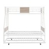 TiramisuBest Black Full XL Over Queen Metal Bunk Bed with Ladder and Slats Support - Ideal for Adults and Teens, Sturdy and Easy to Assemble - 4 of 4