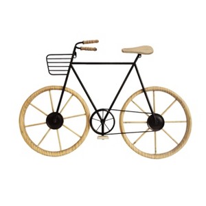 VIP Metal 31.5 in. Yellow Bicycle Wall Decor - 1 of 2