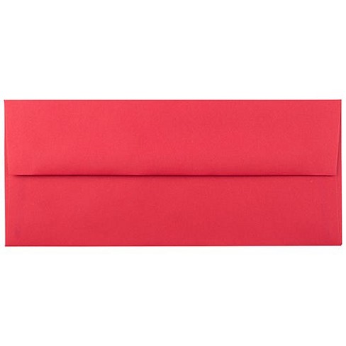 100 Pack #10 Business Envelopes 4-1/8 X 9-1/2 In Black