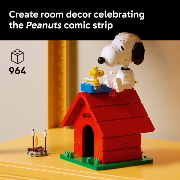 LEGO Ideas Peanuts: La Casita de Snoopy Set de Construcción - 21368 2