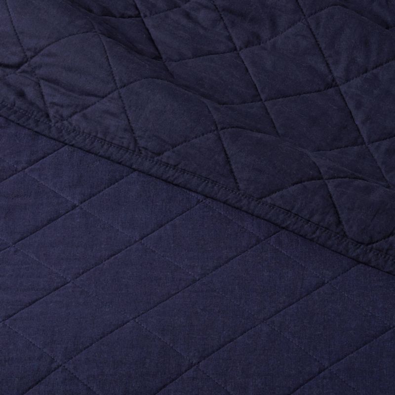 Diamond Stitch Cotton Linen Quilt - Threshold™, 5 of 6
