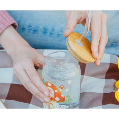 Silver Buffalo Sanrio Hello Kitty and Friends Glass Tumbler - Thumbnail 5