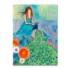 Trademark Fine Art -Wyanne 'Peacock Garden' Canvas Art - 2 of 3