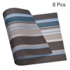 Unique Bargains Heat Resistant Washable Woven Kitchen Placemat 8 Pcs - 3 of 3