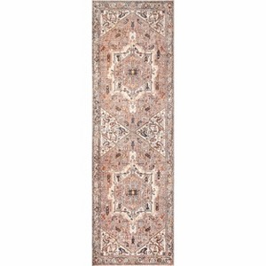 Nuloom Harriet Vintage Medallion Fringe Indoor Area Rug - 1 of 4