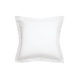 EY Essentials 26" x 26" Whitaker Dove Cotton Euro Sham - Machine Washable - 1 of 4