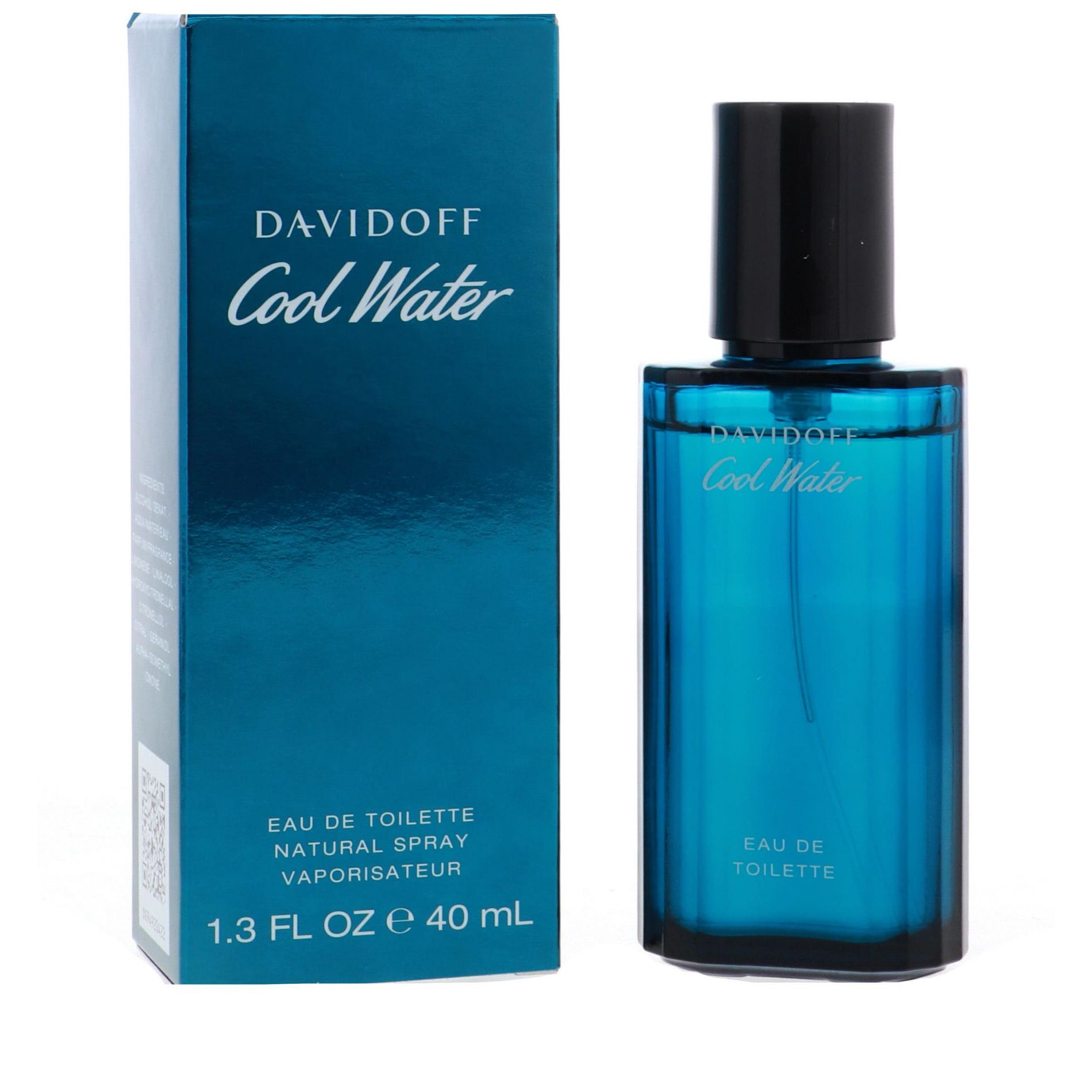 Davidoff Cool Water Eau de Toilette, Fresh Aromatic Cologne Spray for Men, 1.3 oz