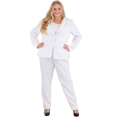 HalloweenCostumes.com Women's Plus Size White Suit