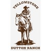 Women's Yellowstone Brown John Dutton Riding Horse T-Shirt - 2 of 4