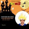 Kroeger Inc. Dragon Ball Z Sayan Goku Wig One Size Adult - 4 of 4