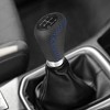 Unique Bargains Universal 5 Speed Car Gear Lever Shifter Manual Stick Shift Knob Black - 2 of 4
