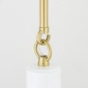Mitzi Camille 1 - Light Pendant in  Aged Brass/White - 3 of 4