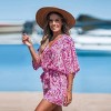 Women's Lace Up Leopard Print Romper - Cupshe - 2 of 4