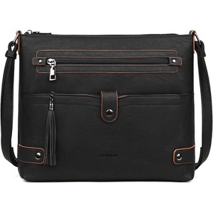 Large Crossbody Purses for Women Crossbody Bag, Multi Pocket Shoulder Bag - 1 of 4