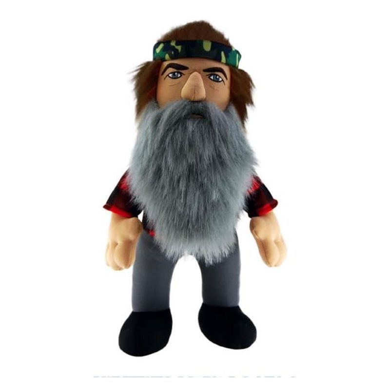 Commonwealth Toys Duck Dynasty 8" Plush With Sound Phil, 1 of 2