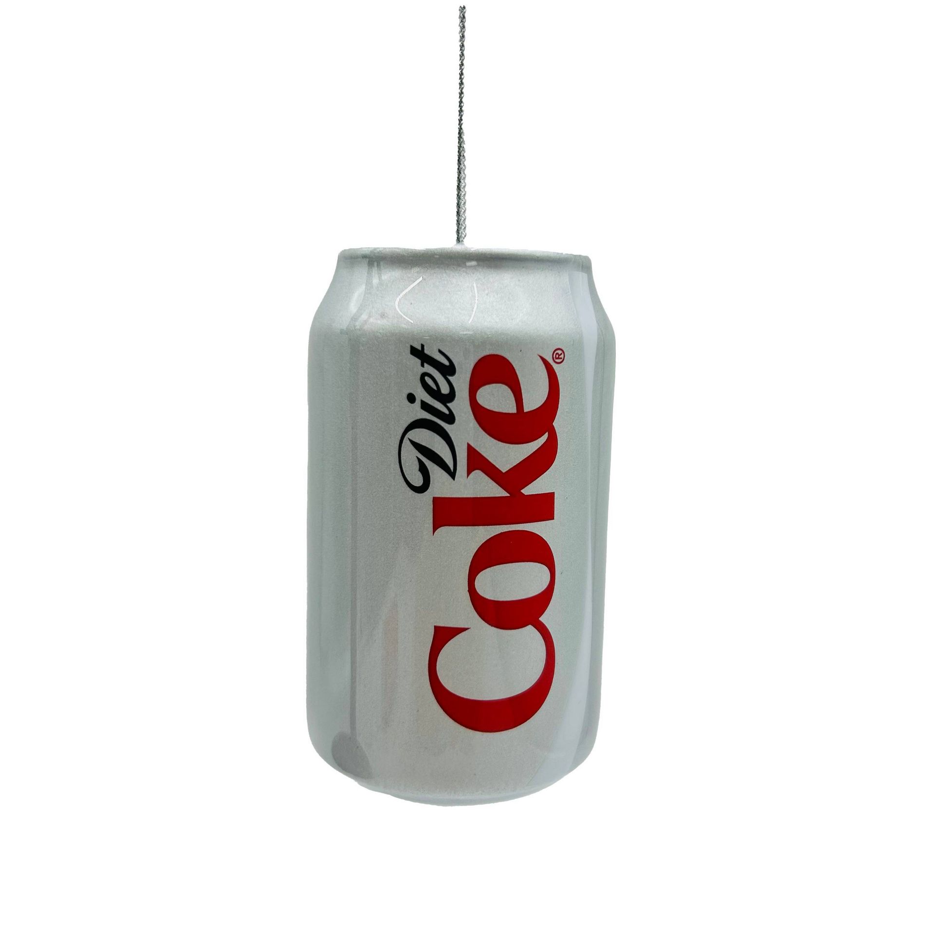 Diet Coke Can Decoupage Christmas Tree Ornament