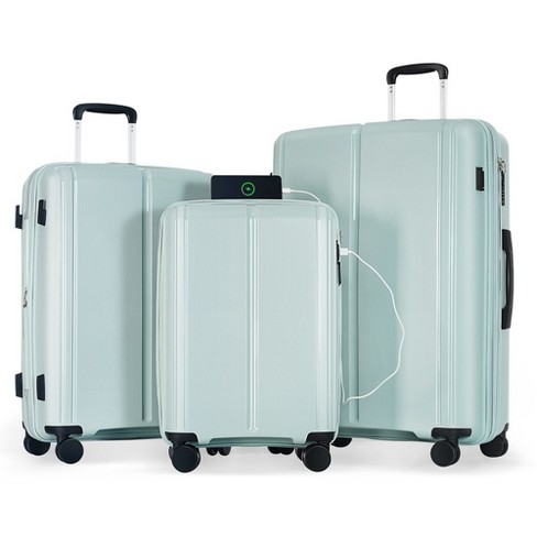 Hard shell expandable suitcases shop
