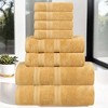 Smart Dry Cotton Medium Weight Solid Towel Set by Blue Nile Mills - 2 of 4