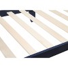 PAGED Toddler Bed Wooden Baby Bed Frame with 4 Side Guardrails and Low Rise Design for Bedroom - 4 of 4