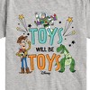 Boys' - Disney - Toys Will Be Toys Short Sleeve Graphic T-Shirt - 2 of 4