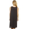 Dreamcrest Women's Silky Soft Nightgown - Elegant Crochet Trim Sleep Dress for Comfortable Nights - 3 of 3