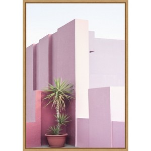 Amanti Art La Muralla Roja 4 by Kathrin Pienaar Canvas Wall Art Print Framed - 1 of 4