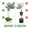 Artificial Tree in Pot with Realistic Leaves & Natural Wood Trunk 5FT/6FT/7FT/8FT - 3 of 4