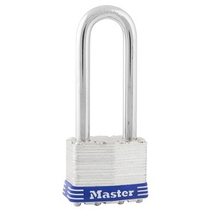 Master Lock - Laminated Steel - Ball Bearing Locking Exterior Padlock - 1-3/4 in. - 1 of 1