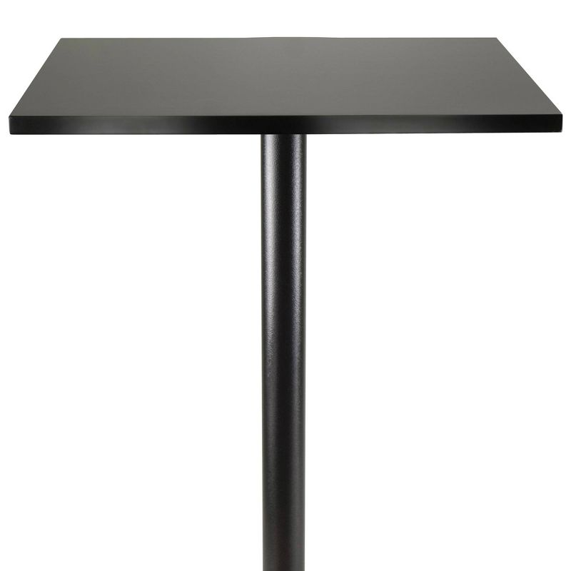 Obsidian Counter Height Pub Table Wood/Black - Winsome, 4 of 6