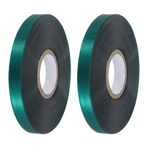 Unique Bargains Stretch PVC Ribbon for Garden Climbing Plants Patio Flower 2 Pcs Green - 1 of 4