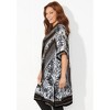 Catherines Women's Plus Size Luxe Georgette Long Duster - 4 of 4