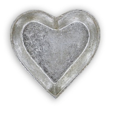 Cheung's Isano Silver Cast Iron Catchall Dish Heart