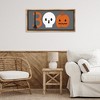 Stupell Industries Boo Halloween Fun Typography Floating Frame Canvas Art, Brown, 31" x 14" - 3 of 4