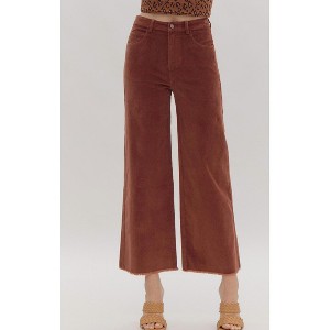 Women's Callie Corduroy Wide Leg Pants - entro - 1 of 4