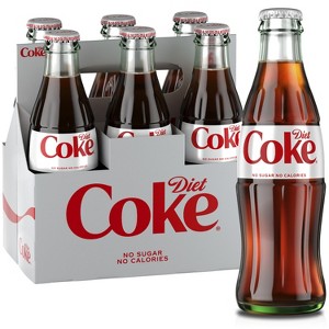 Diet Coke - 6pk/8 fl oz Glass Bottles - 1 of 4