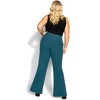Women's Plus Size Tuxe Luxe Pant - jade | CITY CHIC - 3 of 4