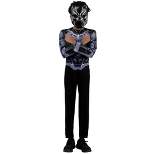 Kids' Black Panther Halloween Costume Jumpsuit with Mask