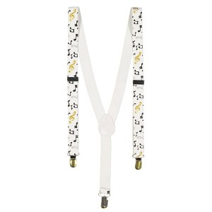 Dress Up America Musical Note Party Suspenders for Adults - 1 of 2