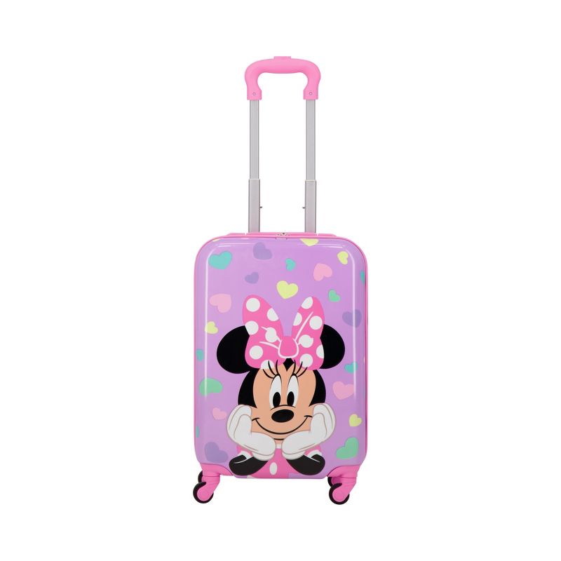 Disney Ful Minnie Mouse Hearts All over Print Kids 21" Luggage, 2 of 8